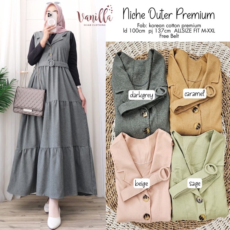 NICHE OUTER PREMIUM ORI VANILLA