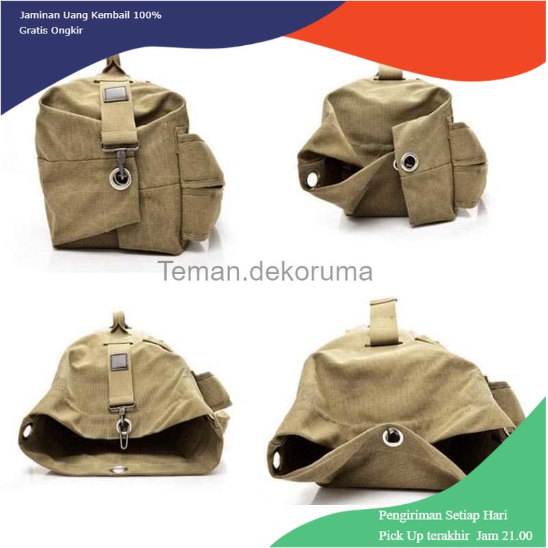 TD - TRV DING XIN CLAN Tas Ransel Travel Kanvas - DX170