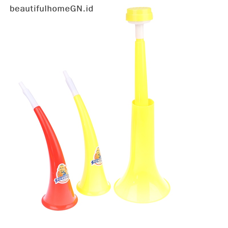 {Cantik} Fans Game Sepak Bola Horn Cheering Refueling Props Tanduk Ox Vuvuzela~