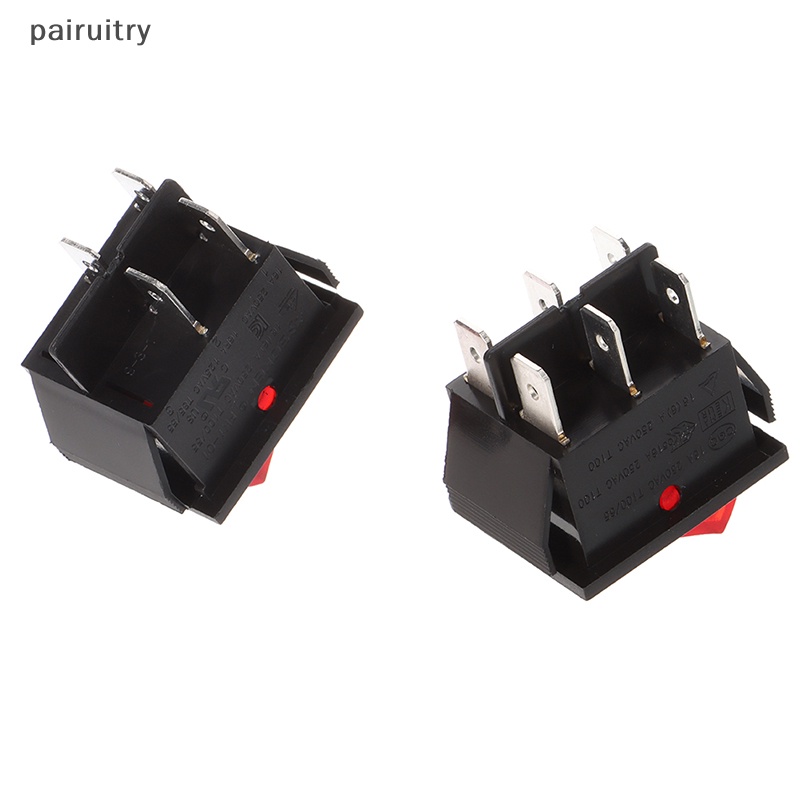 Prt RK1-01 16A 250V ON-OFF Rocker Switch 4Pin 6Pin KCD4-201n Saklar Perahu PRT