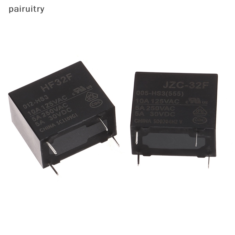 Relay PRT HF32F JZC-32F-005 009 012 024-HS3 4PIN 5A 10A JZC-32F-G-024-HS10A PRT