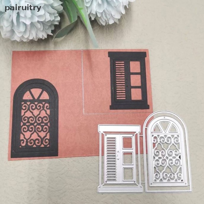 Prt Metal Cutg Dies Cut Bunga Dekorasi Scrapbook Kertas Craft Cetakan Pisau Punch Stensil Pintu Dan Jendela PRT