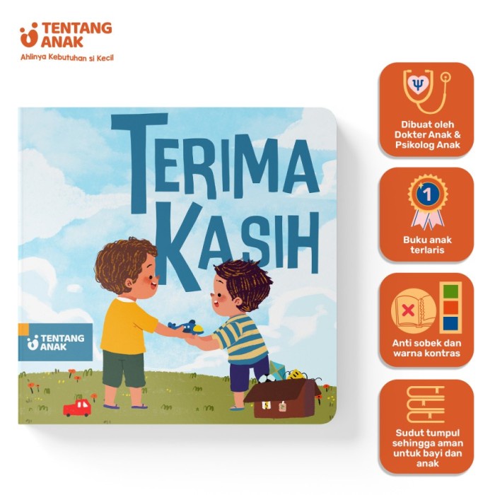 TENTANG ANAK - Buku Cerita Anak Gambar Boardbook Board