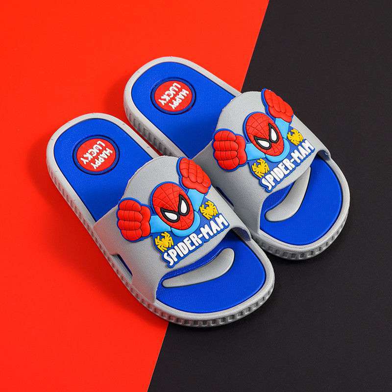 SALE 12.12  Chelseababy- SANDAL BOMB HERO 802+2 Sandal Anak Selop Karet import Berkualitas 1-7 Tahun