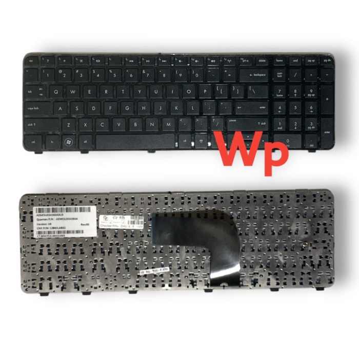 Keyboard HP Pavilion dv6-7000 dv6-7100 ENVY dv6-7200 dv6-7300 Series