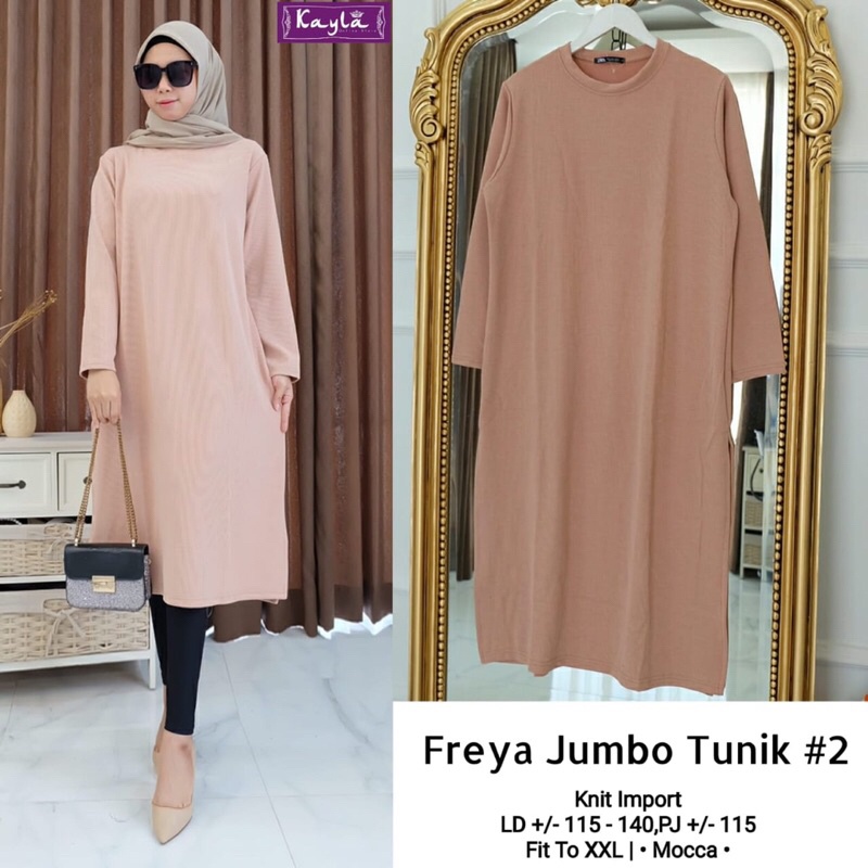 FREYA JUMBO TUNIK #2 ORI KAYLA