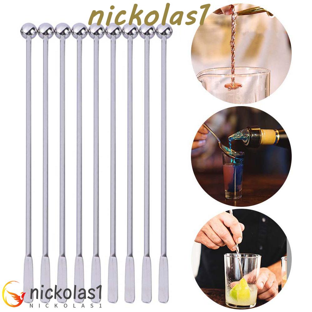 Nickolas1 Pengaduk Kreatif 19cm Untuk Pesta Pernikahan Bar Mixer Minuman Bar Alat Swizzle Stick