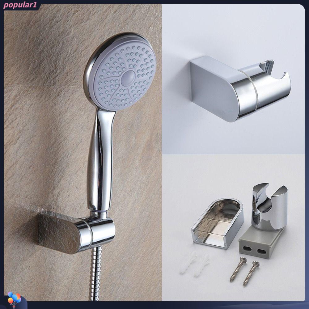 Populer Shower Head Holder Aksesoris Perangkat Keras Universal Klem Braket Penyangga