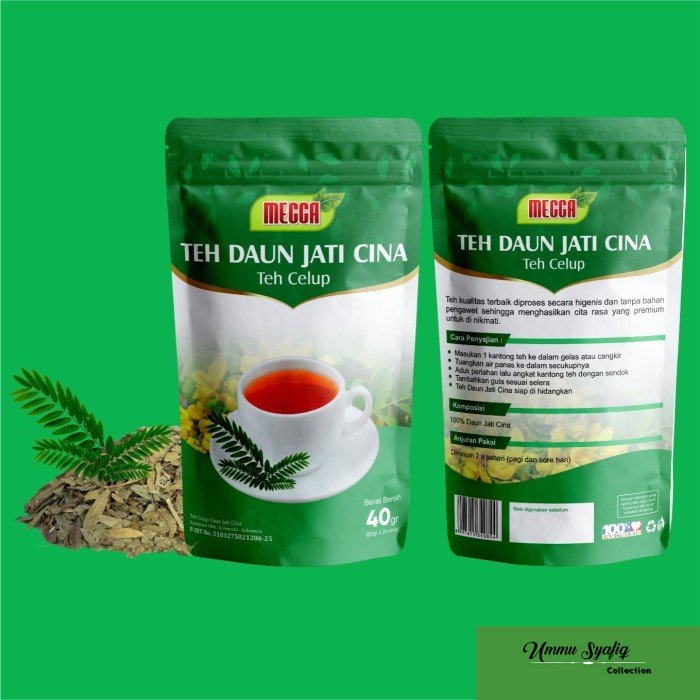 

Teh Daun Jati Cina Mecca - Teh Celup Kemasan Pouch