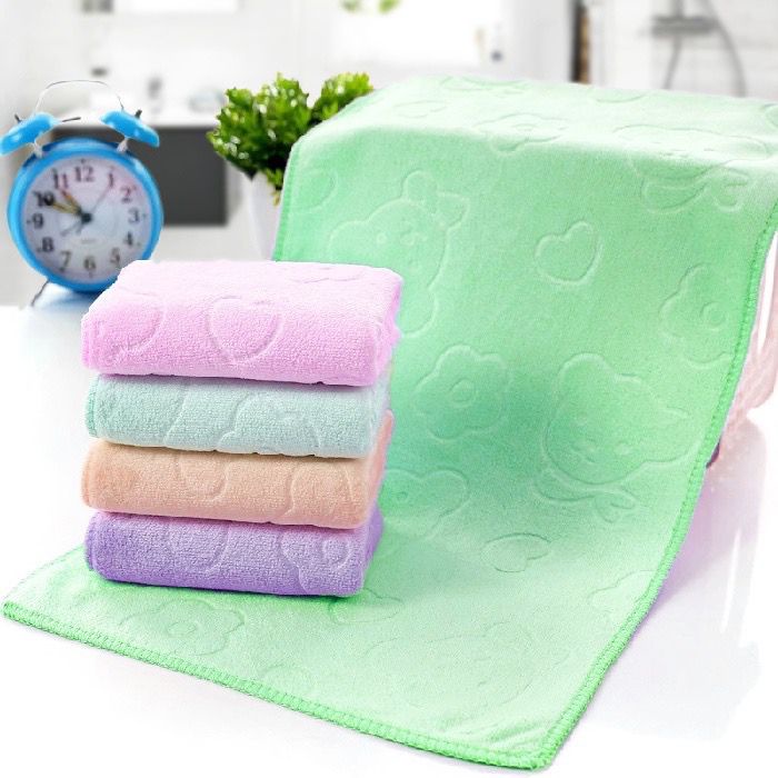 Handuk Anak Microfiber 60 x 40 Cm / Handuk Mandi Multifungsi / Handuk Mandi Anak