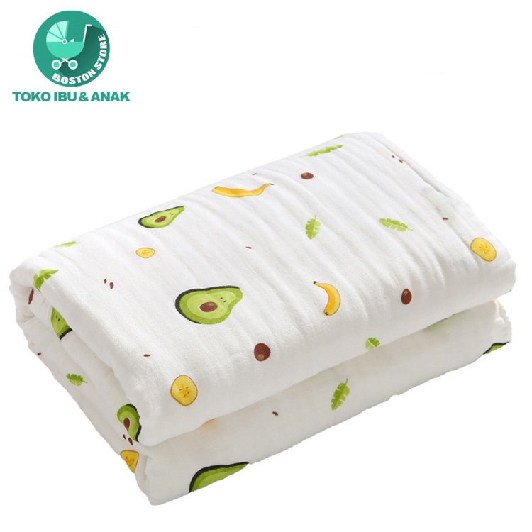 Bostonstore Selimut Bayi / Bedong bayi / Matras tidur bayi / Selimut Bayi Katun Lembut / Selimut Bayi Karakter / Matras Tidur Anak / Kain Selimut Muslin Bayi Newborn Multifungsi Baby Blanket Ukuran Besar Alas Tidur Bayi Anak Impor Selimut Bayi Halus