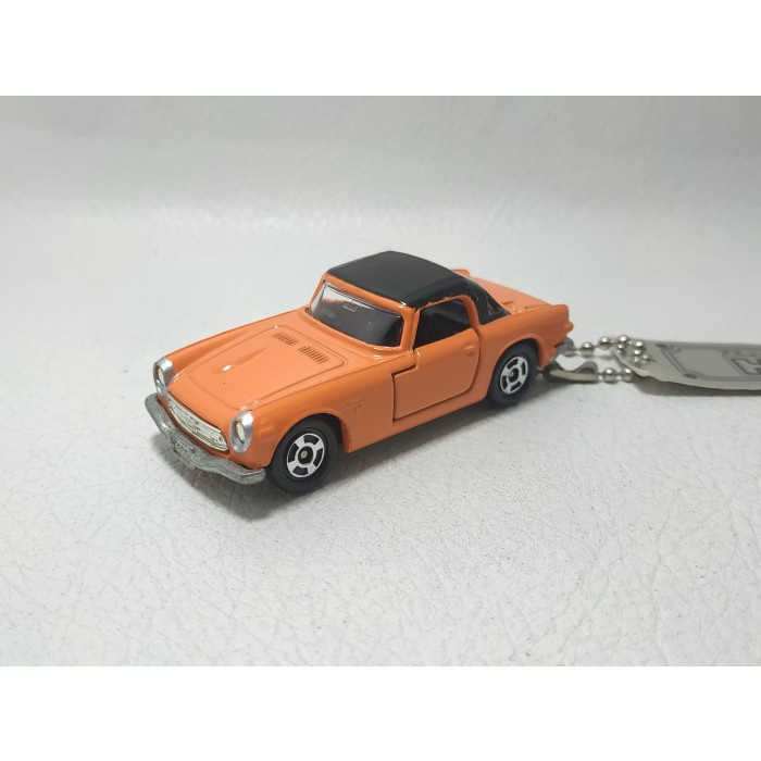 Takara Tomy Tomica No 23 Honda S800M Orange Key Chain Edition Loose Miiatur Mainan Pajangan