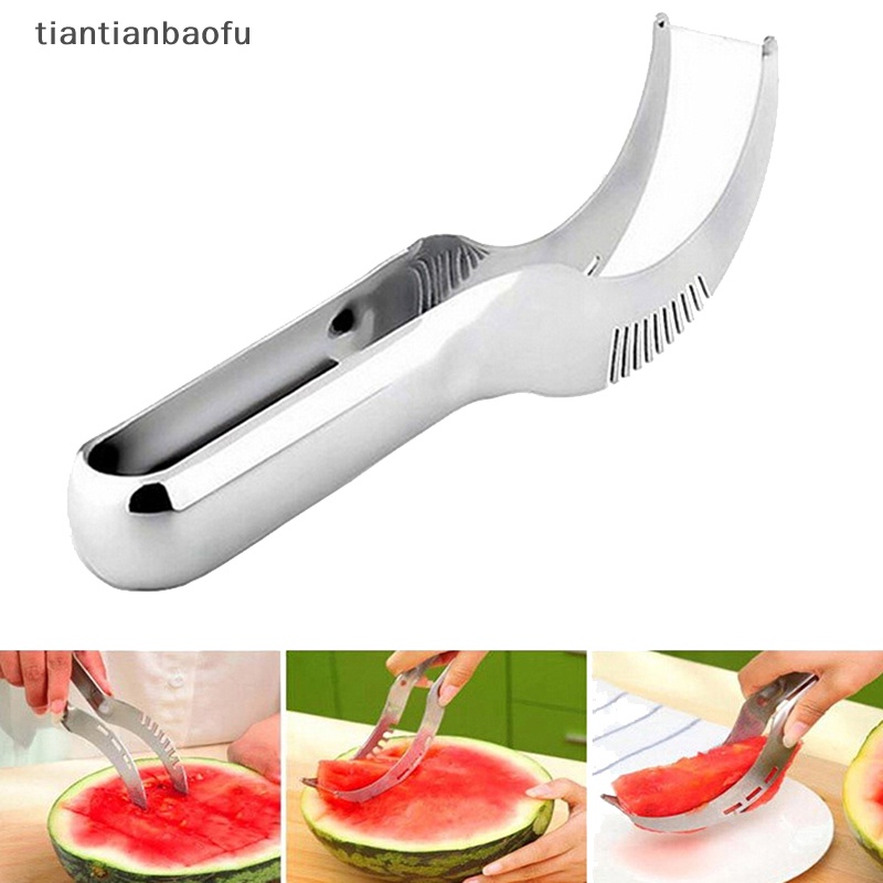 [tiantianbaofu] Stainless Steel Cutter Artefak Salad Fruit Slicer Cutter Alat Butik