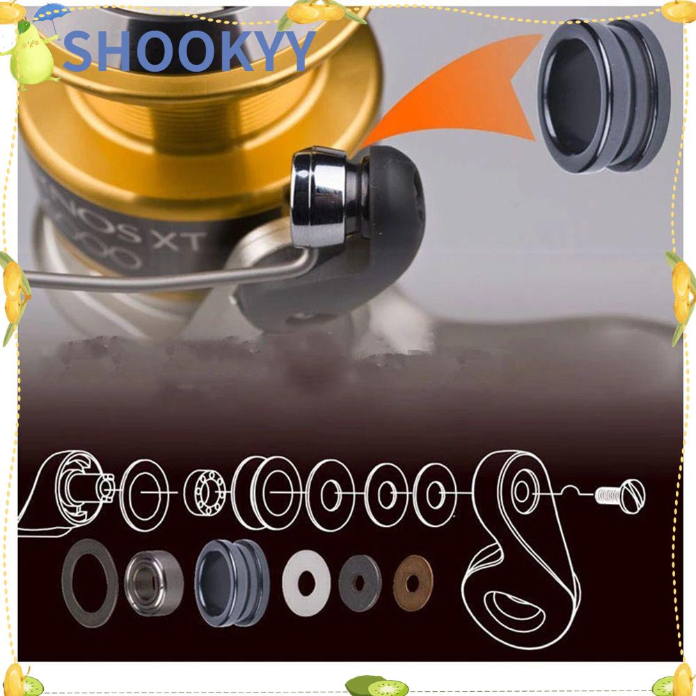 Chookyy Rol Garis Pancing Keramik Baru Halus Tahan Lama 3ukuran Spinning Fishing Reel Aksesori