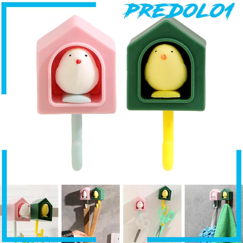 [Predolo1] Kait Dinding Lucu Kartun Coat Hook Tempel Dinding Untuk Tas Ransel Shower Handuk Dompet