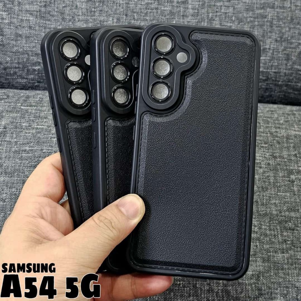 Case LEATHER PRO CAMERA Realme C55/Realme 9 4G/9i/C15/U1/Narzo 50A Prime/50i Prime Softcase Kulit Sintetis