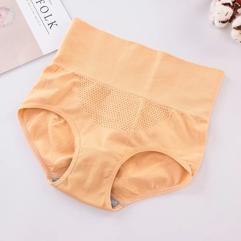 Pinggang Tinggi CD Wanita Katun Celana Dalam Highwaist Panties Perut Pelangsing Pantat Angkat Celana Dalam 108