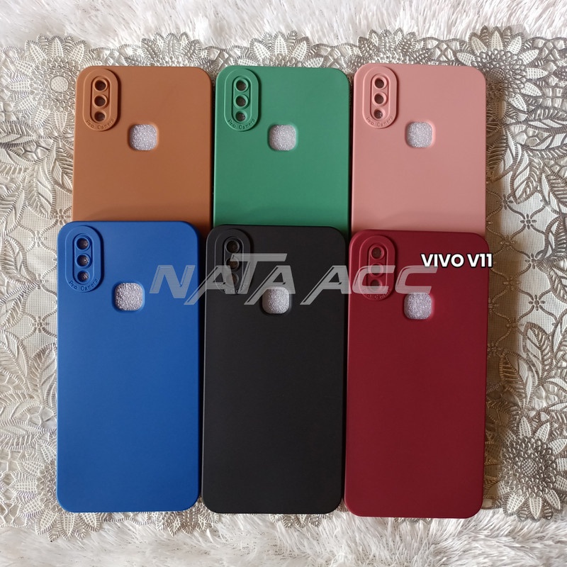 Softcase Macaron VIVO V11 Case Full Color