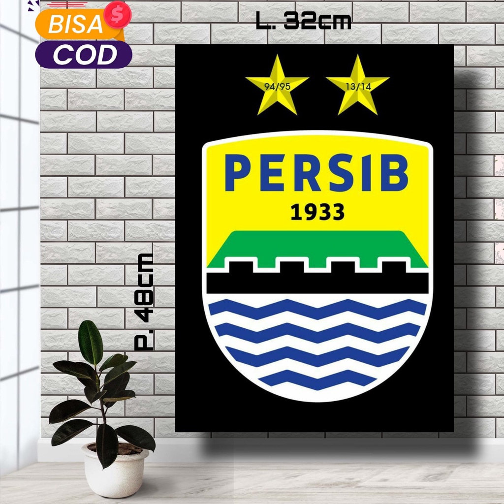 POSTER TERBARU PERSIB UKURAN BESAR 48 X 32 CM/POSTER DINDING/HIASAN DINGDING KAMAR/POSTER RUMAH
