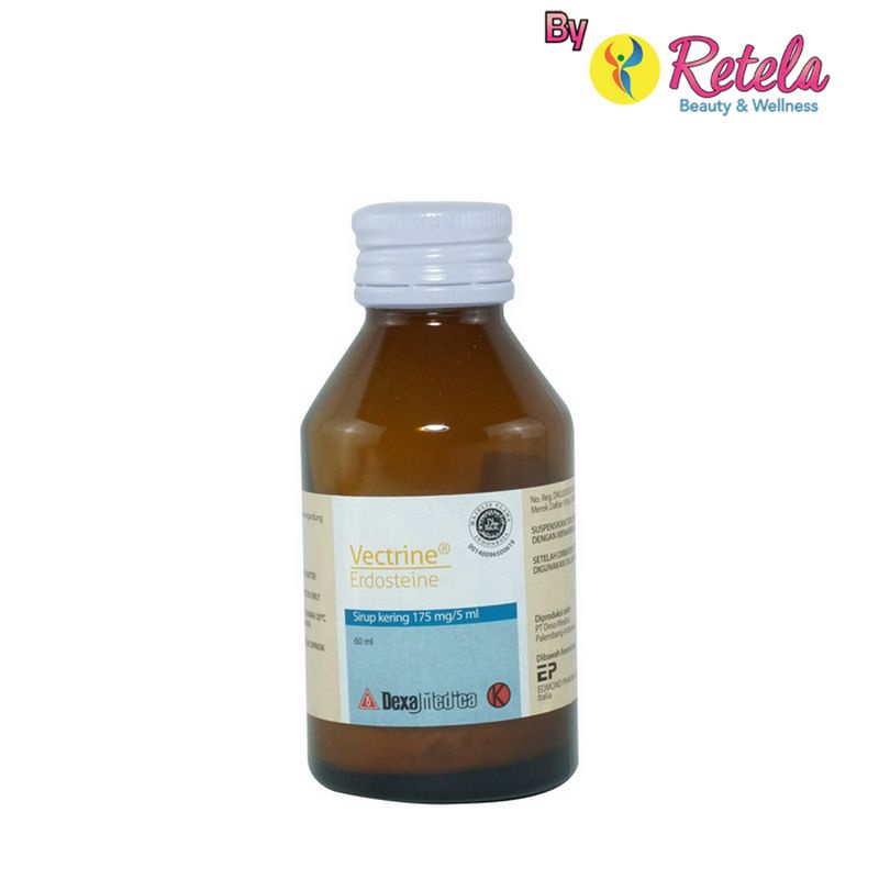 VECTRINE 175MG/5ML DRY SYRUP ( Erdosteine 175 mg ) / Obat batuk