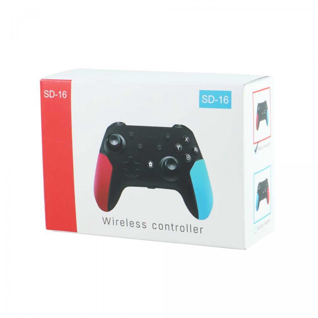 Bluetooth Gamepad Gyro Axis Joystick for Nintendo Switch SD-16 Hitam