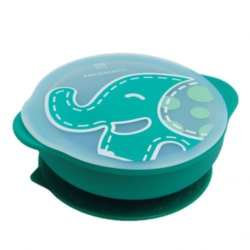 Marcus Marcus Silicone Suction Bowl with Lid Mangkuk Makan bayi Anak