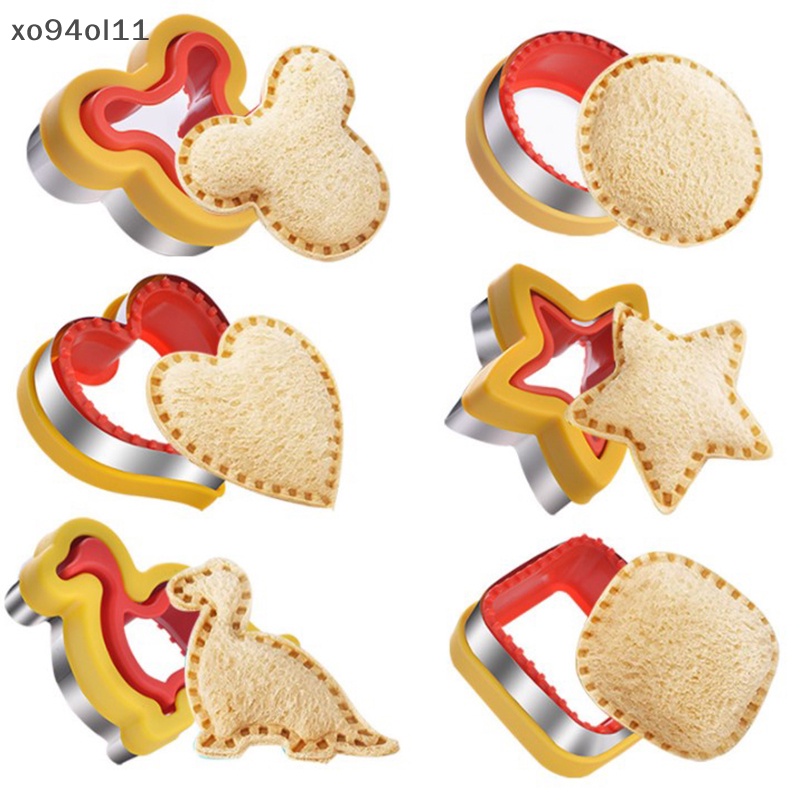 Xo Pemotong Buah Untuk Makanan Anak Kids Cookie Sandwich Mold Maker Dengan Bentuk OL