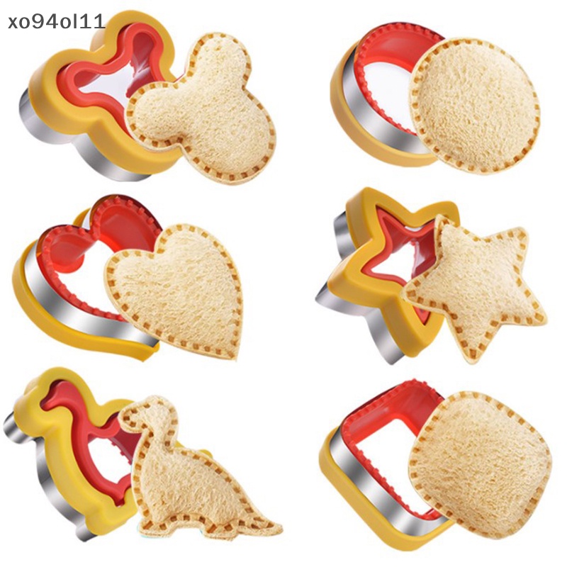 Xo Pemotong Buah Untuk Makanan Anak Kids Cookie Sandwich Mold Maker Dengan Bentuk OL