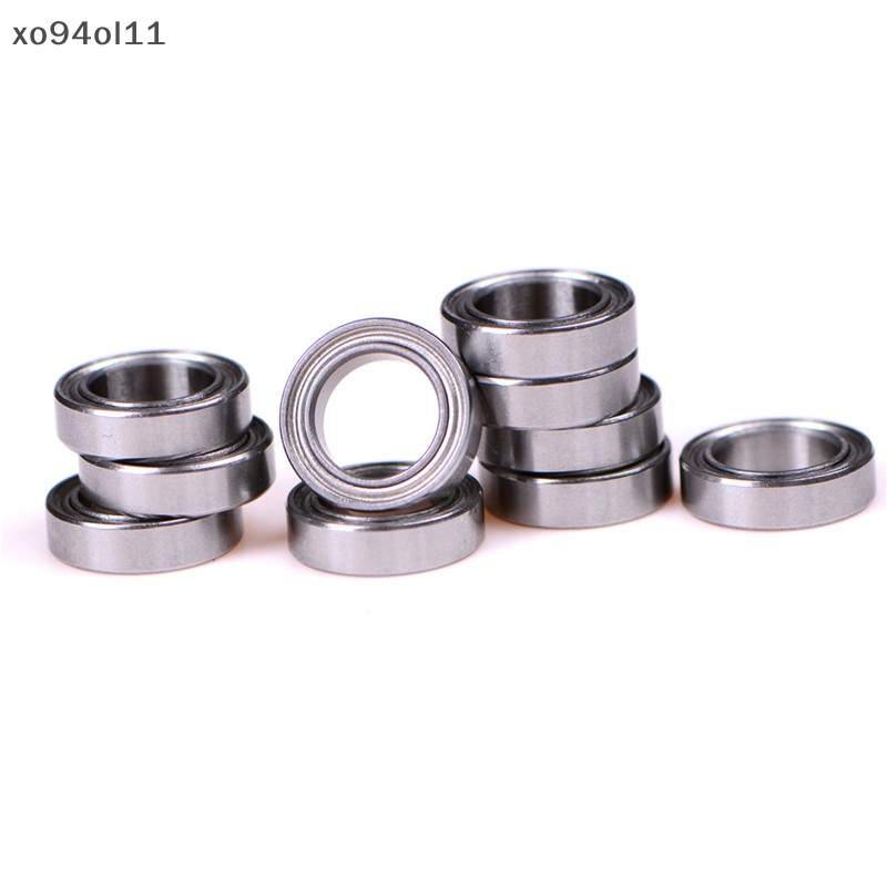 Xo 4pcs Bantalan Bola MR117ZZ 7*11*3 7x11x3mm Perisai metal MR117Z ball bearing OL