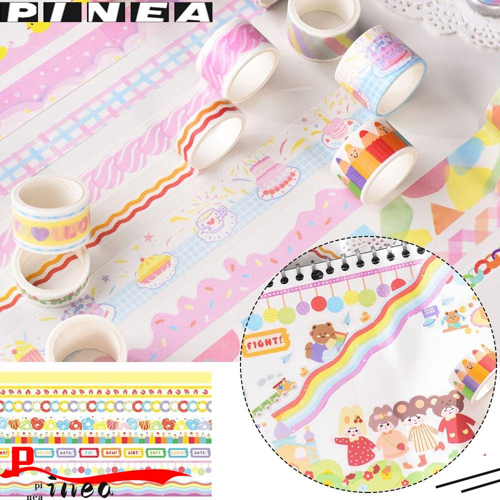 Nanas 20roll/Set Washi Tape Simple Hand Akun Bahan Scrapbook Stiker Vintage DIY