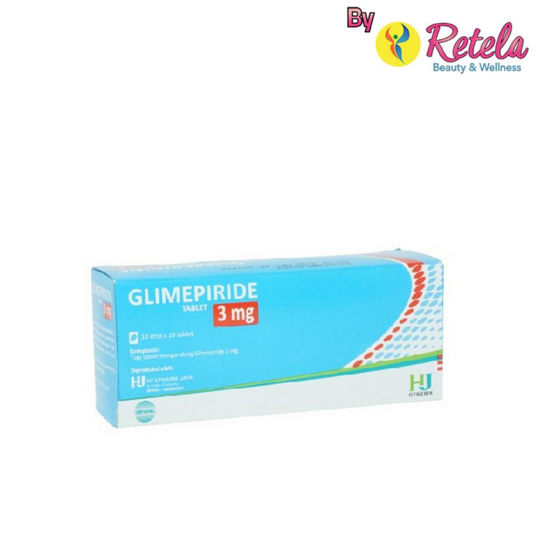Glimepiride 3mg Tab 10`S (Hj)