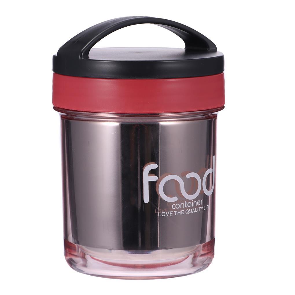 Lidded 400ml Soup Thermal Cup Home Kotak Sarapan Anti Bocor Sealed Food Insulated Container Meal Carry Holder Biru