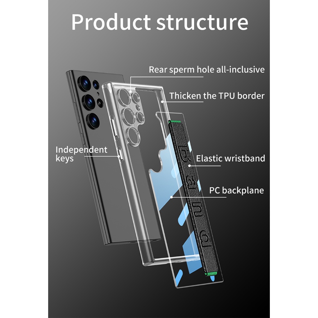 Shockproof Back Cover For Samsung S23 Ultra Drop Protection with Belt Clip Holster