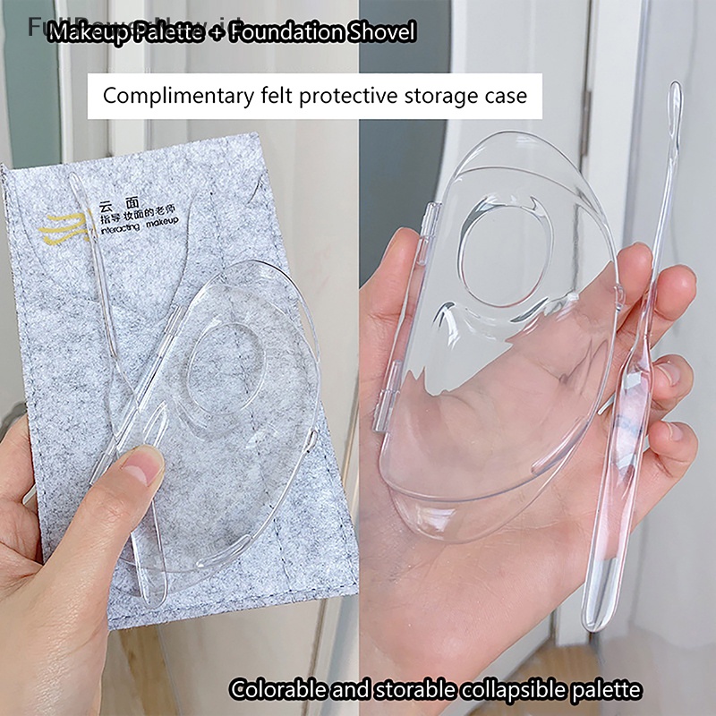Power Palet Akrilik Transparan Mixing Rod Makeup Paing Kutek Alat Campur ID