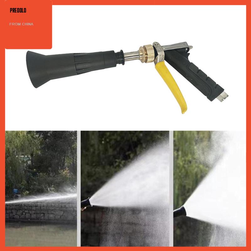 [Predolo] Garden Hose Sprayer Nozzle Tekanan Tinggi Ergonomis Untuk Penyiraman Taman Rumput