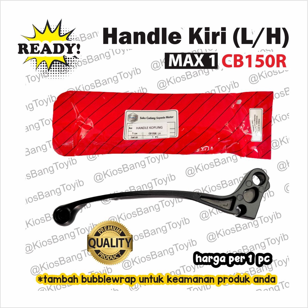 Handle Kopling Tuas Rem Kiri (L/H) Honda CBR150R CB150 Verza (MAX1)