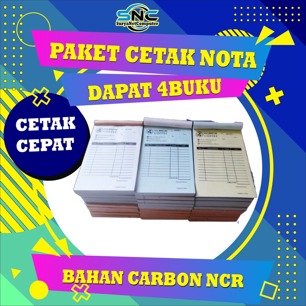 

PAKET NOTA TOKO CUSTOM 1 2 3 RANGKAP / PLY