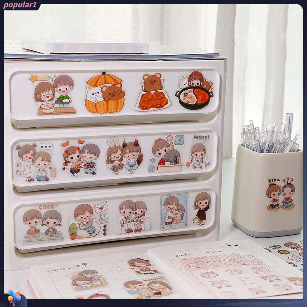 Populer Sticker Laptop Jurnal Scrapbooking Stiker Hewan Peliharaan Cewek Cowok Lucu