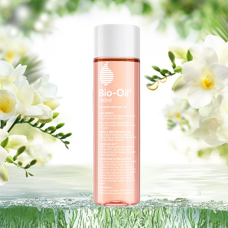 Bio Oil 200ml / Dry Skin Gel /Penghilang Bekas Luka/Stretch Mark/Penghilang Bekas Jerawat /Natural/Bio-Oil 200ml