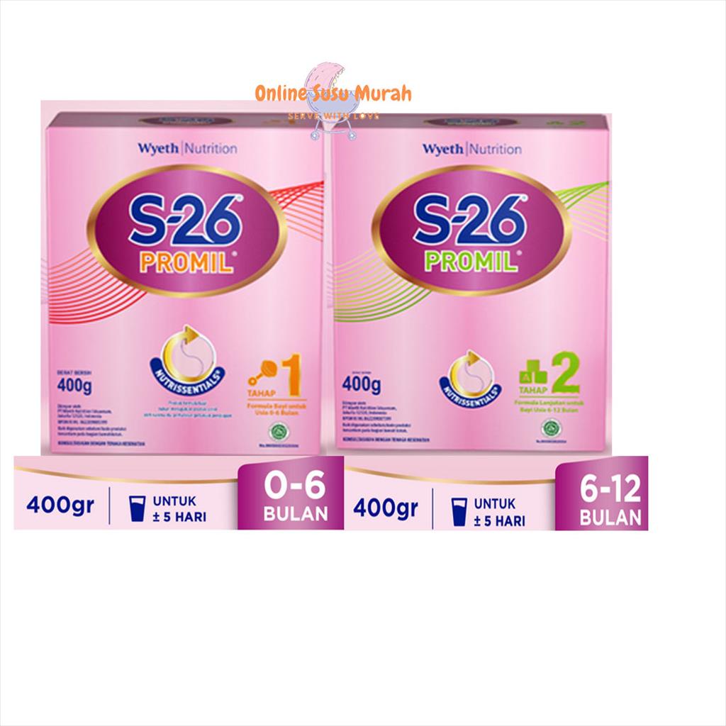 S26 PROMIL REG TAHAP 1 2 400GR