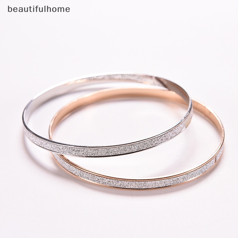 {beautifulhome} Fashion Wanita Bangle Wristband Gelang Manset Bling Lady Hadiah Gelang Bangles.