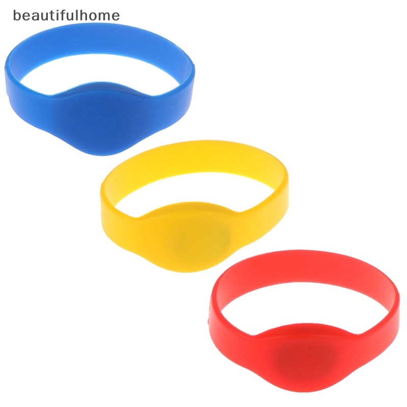 {beautifulhome} 125khz EM4100 TK4100 wristband rfid Gelang id card silicone rfid band.