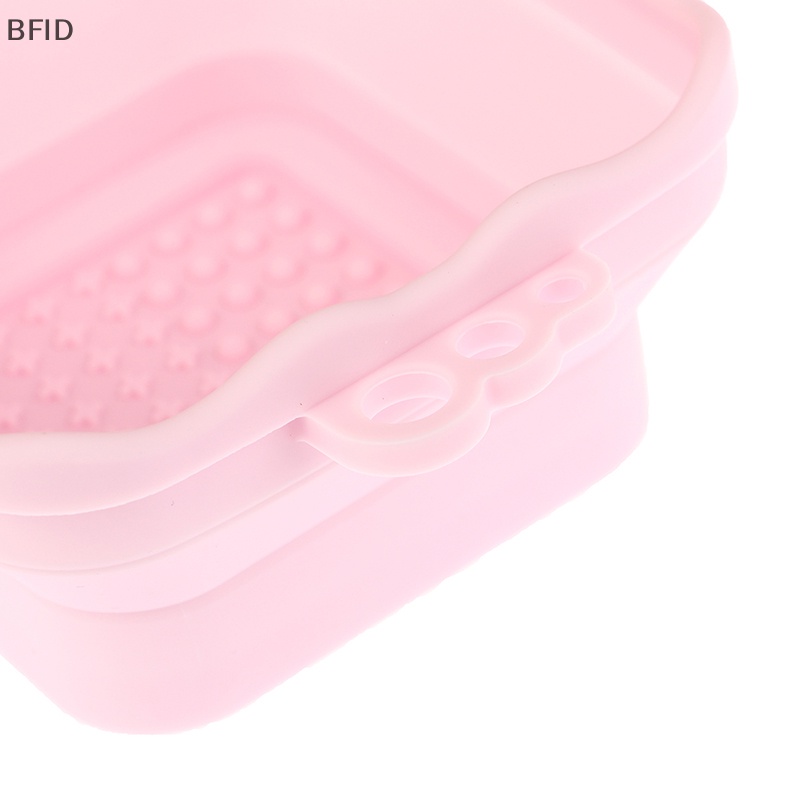 [BFID] Alas Pembersih Brush Makeup Silikon Lipat Washing Scrubber Board Cleaning Mat [ID]