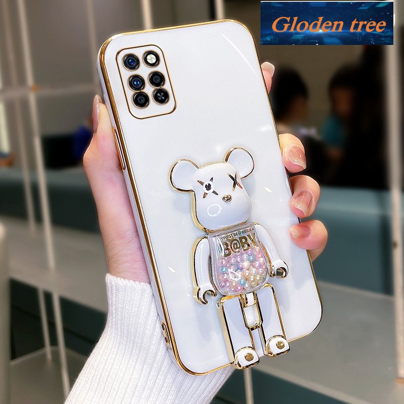 Toserbaloden pohon mustofaasing infinix note 10 pro infinix note 10 Casing handphone kampasoftcase kampaslectroplated silikon shockproof kritingrotector krancangmooth mustofarote scoopy galihumper intipover new design