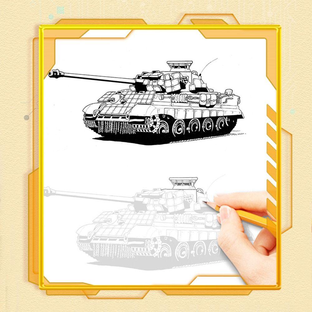Mxbeauty Buku Tutorial Lukis Tangan Berlatih Buku Gambar Sketsa Spacecraft Karakter Pahlawan Battleship Mech Warrior Art Copy Practice Book Untuk Kelas Seni