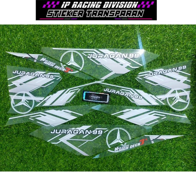 Striping sticker transparan Vario LED old 125/150 livery bus JURAGAN 99