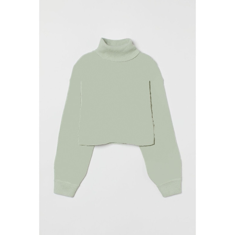 BEFAST - ZGW OOTD WANITA SWEATER LILI / Sweater Crop Turtleneck MINSEO Fleece (LD 110, P 43) / Atasan Wanita Lengan Panjang / Sweater Crop Model Terbaru / OOTD Wanita Ala Wanita Korean Style / Pakaian dingin Wanita / Outfit Daily Wanita Remaja ABG