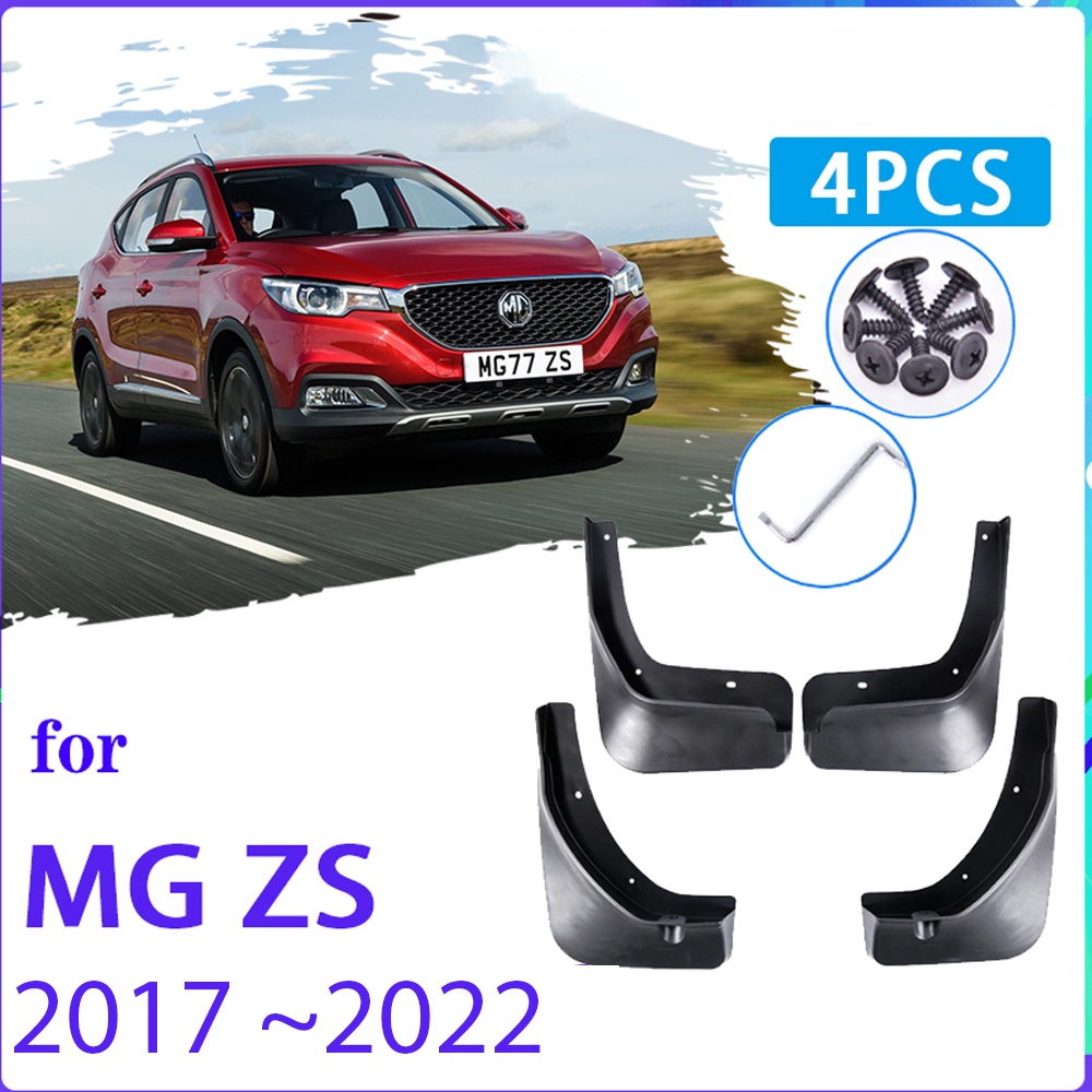 4pcs Flaps Lumpur Mobil Untuk MG ZS MGZS 2017 2018 2019 2020 2021 2022 Auto Mudguard Splash Guards Fender Mudflaps Aksesoris Otomatis