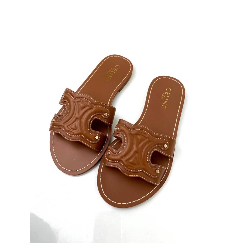 SANDAL WANITA FLAT IMPORT KEKINIAN CLS01 ELEGANT SLIP SENDAL PREMIUM