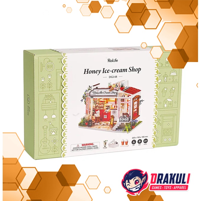 Toys Rolife Honey Ice Cream Shop DG148